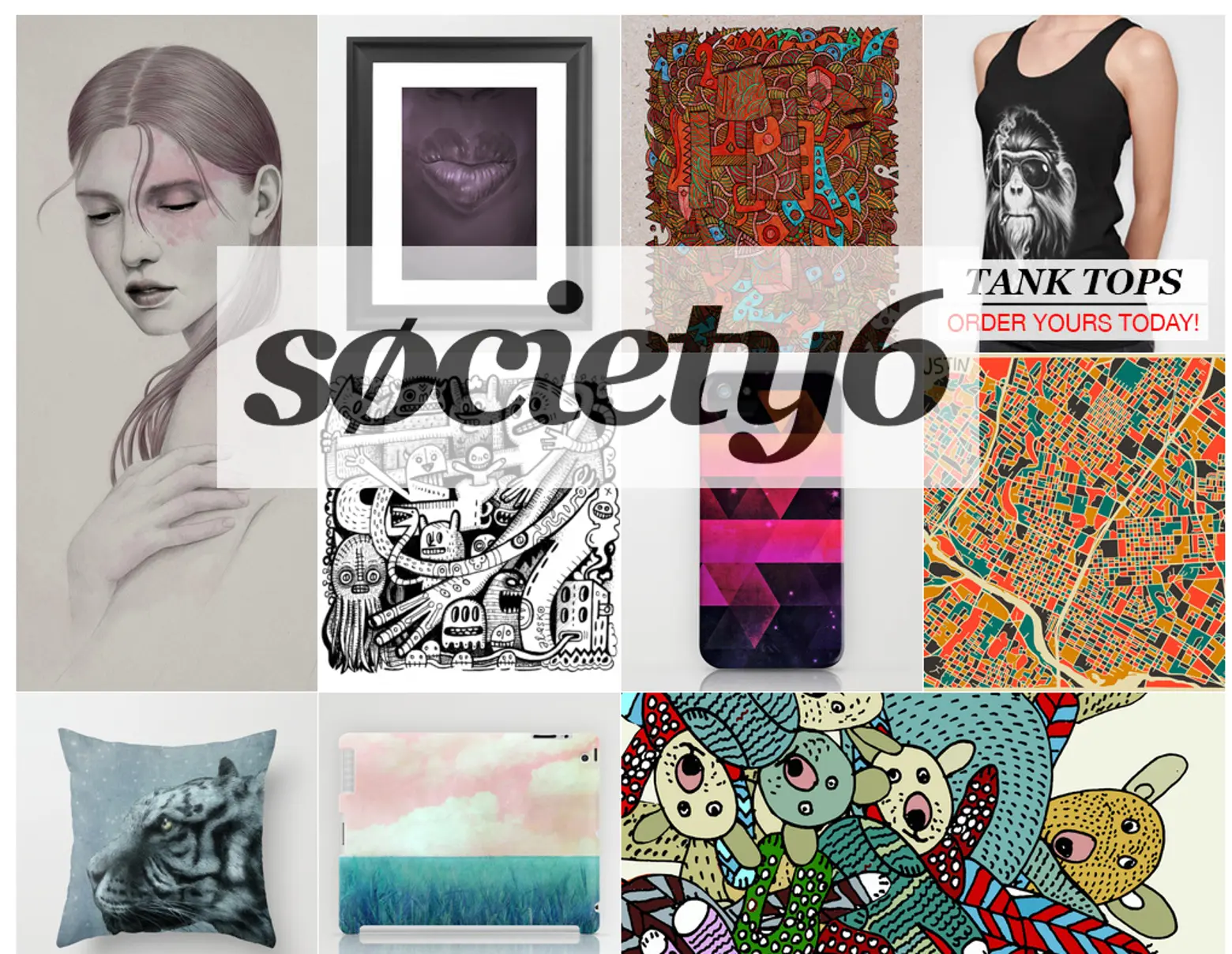 society6, affordable art