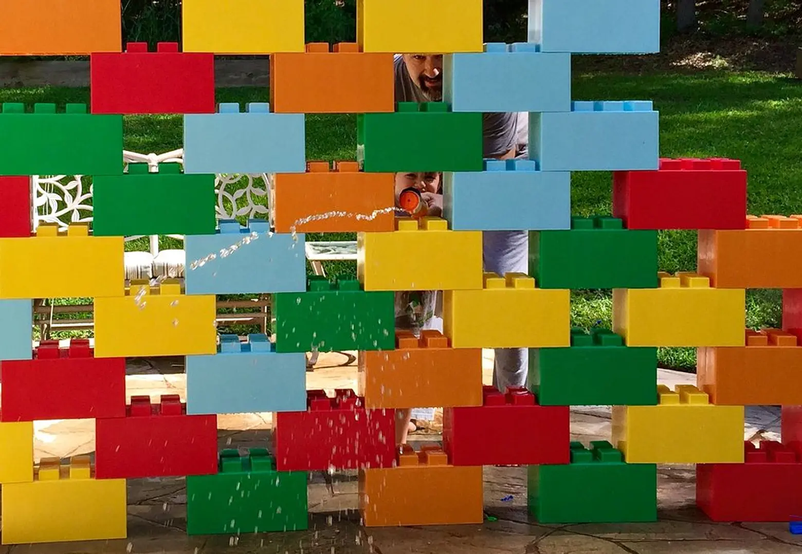Everblock, giant LEGO, LEGO construction, modular building blocks