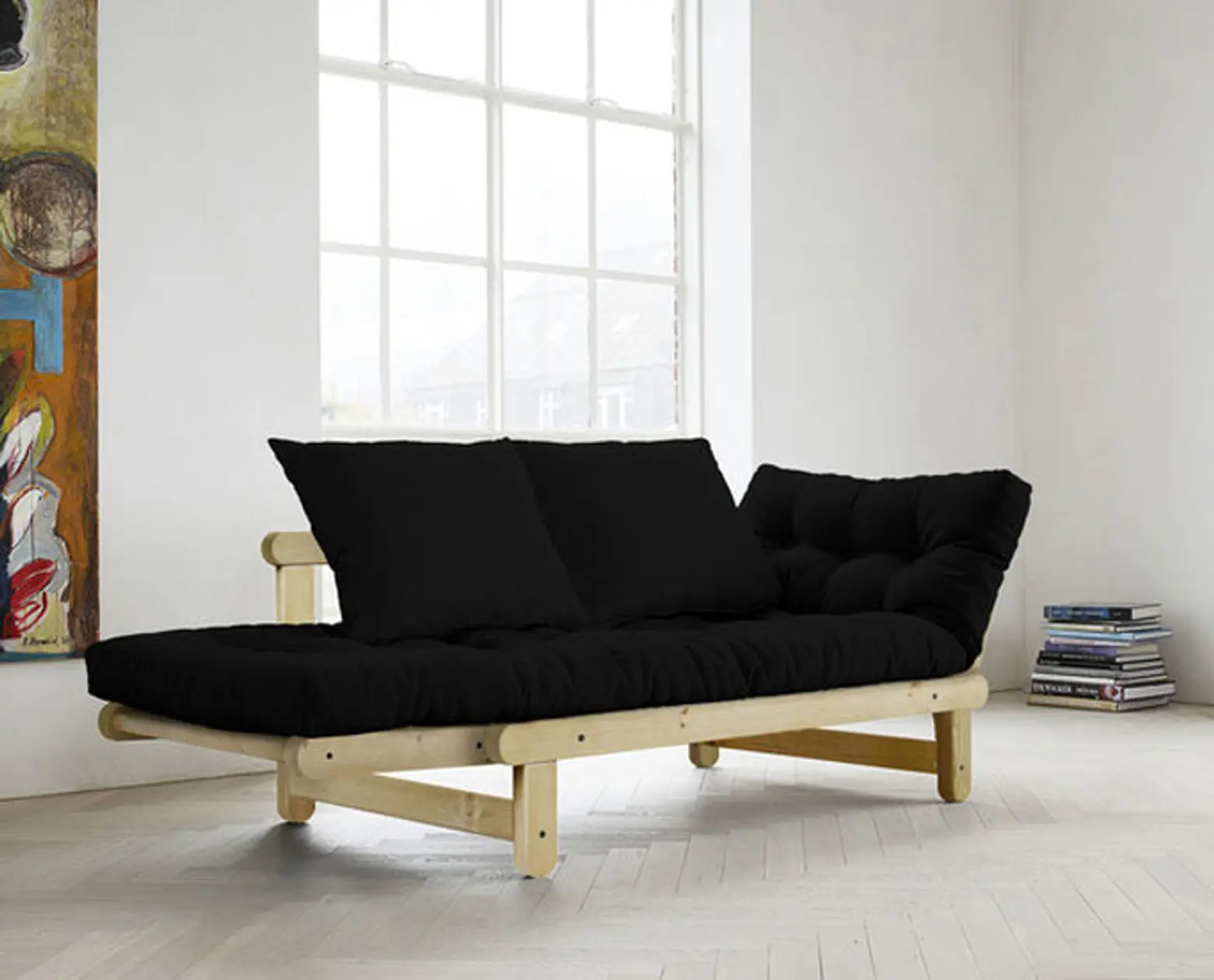 Fresh Futon KARUP, space saving furniture, futon, pine furniture, love seat
