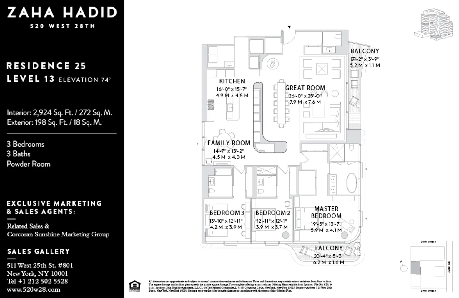 520 West 28th Street, Zaha Hadid, NYC starchitecture, High Line condos