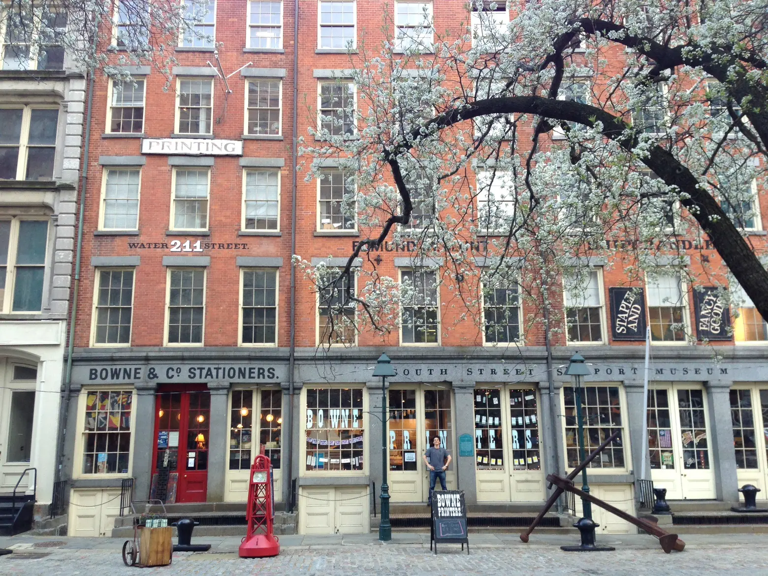 South Street Seaport Museum, South Street Seaport Historic District, Bowne & Co. Stationers, Captain Jonathan Boulware