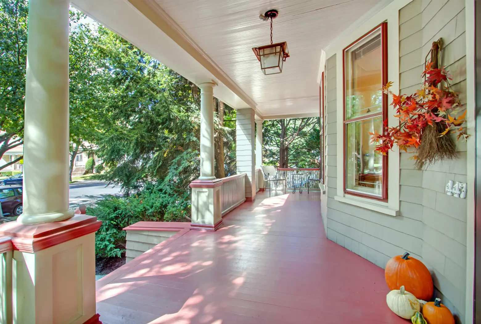 447 Rugby Road Front Porch