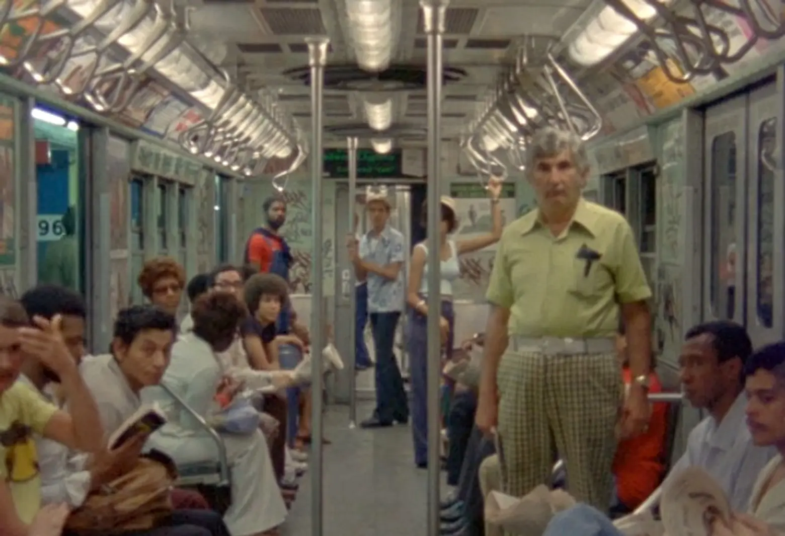 1970s subway, Chantal Akerman, vintage subway cars, New from Home, 