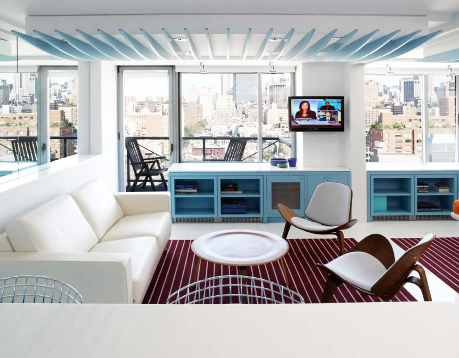 Michael Rubin Architects, chelsea pied a terre, chelsea interior design, mirrors in interior design
