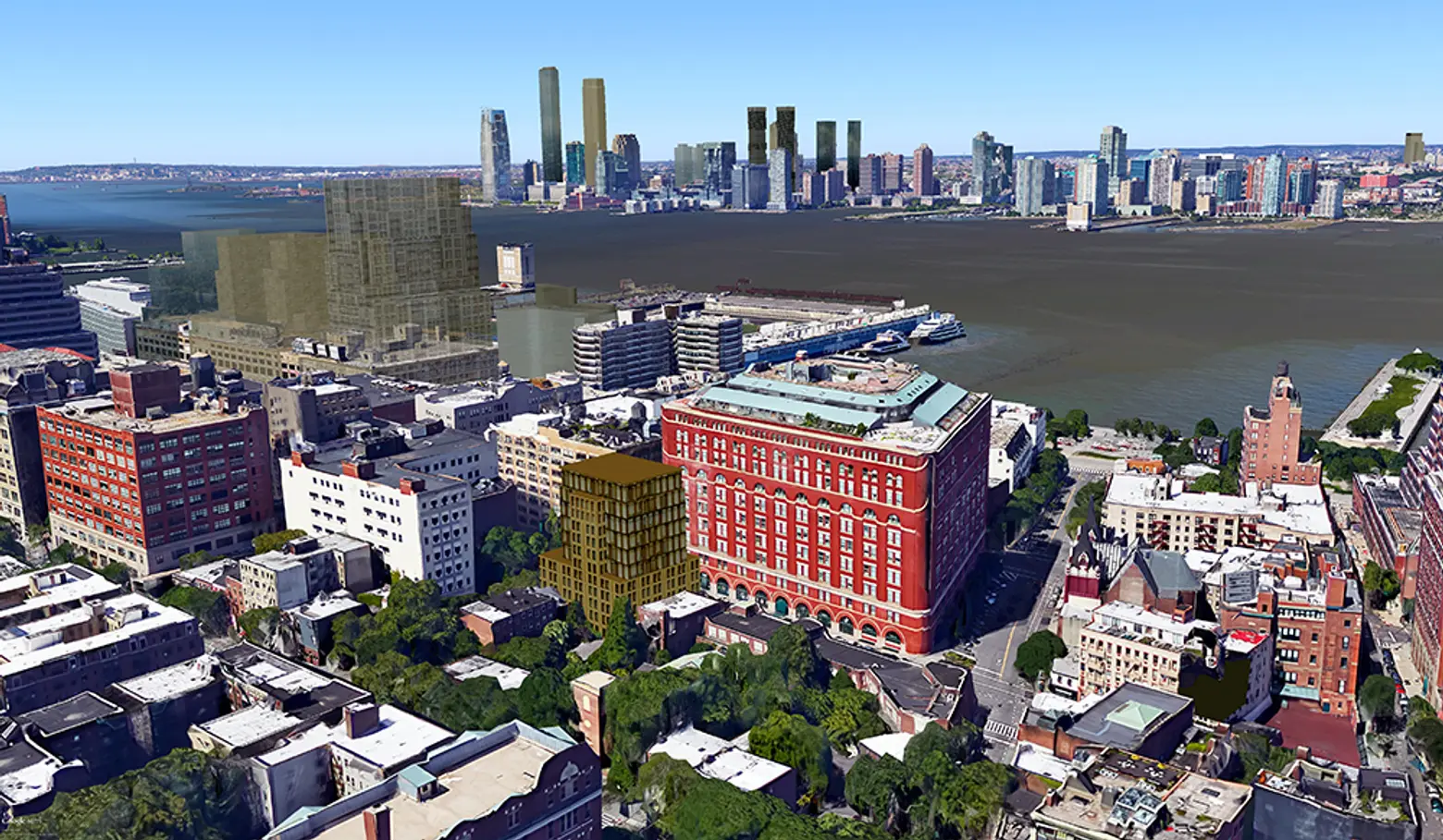 West Village Apartments, NYC Living, Manhattan developments, Greenwich Village condos, Church Architecture
