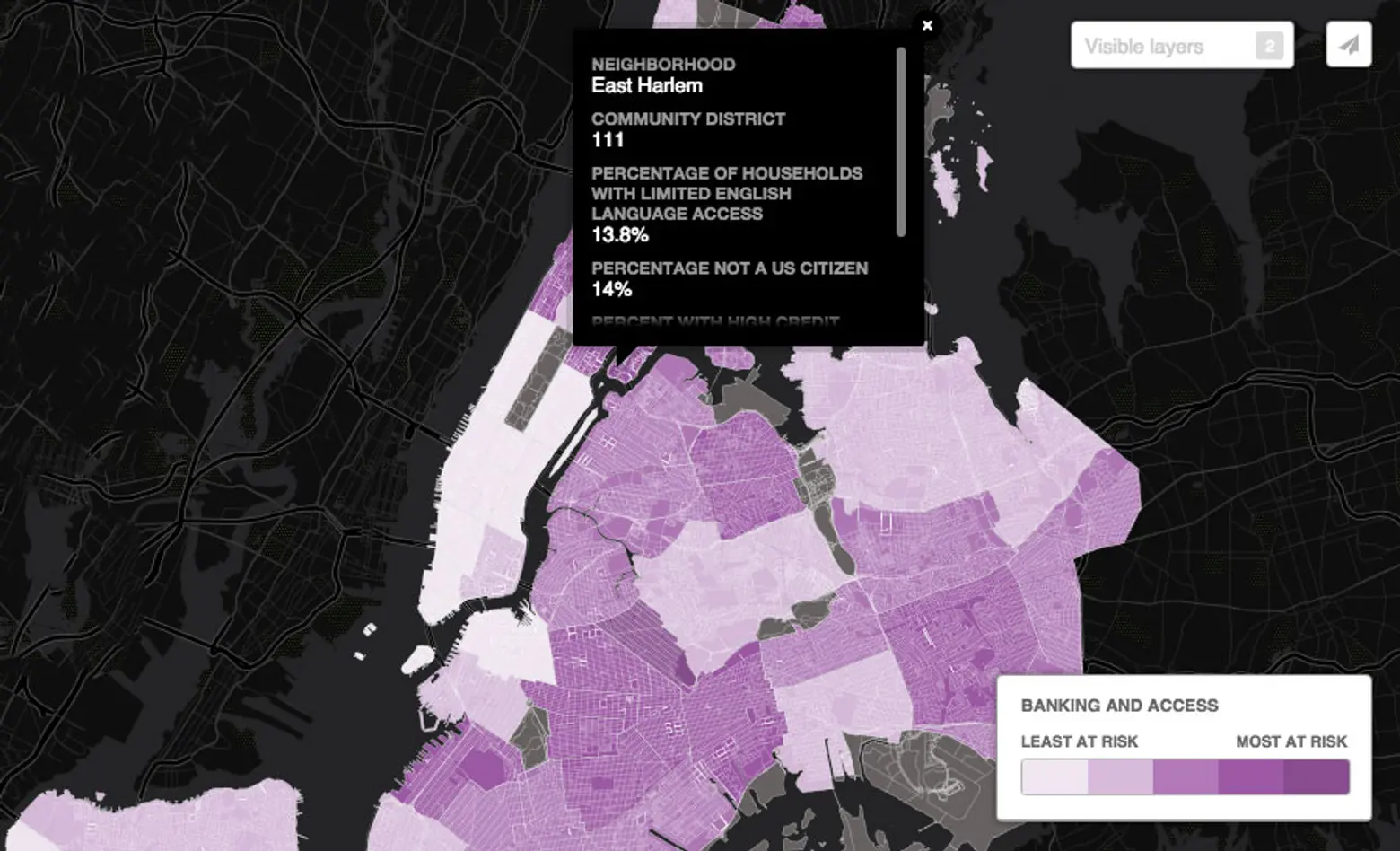 NYC-neighborhood-economy-map-banking-and-acess