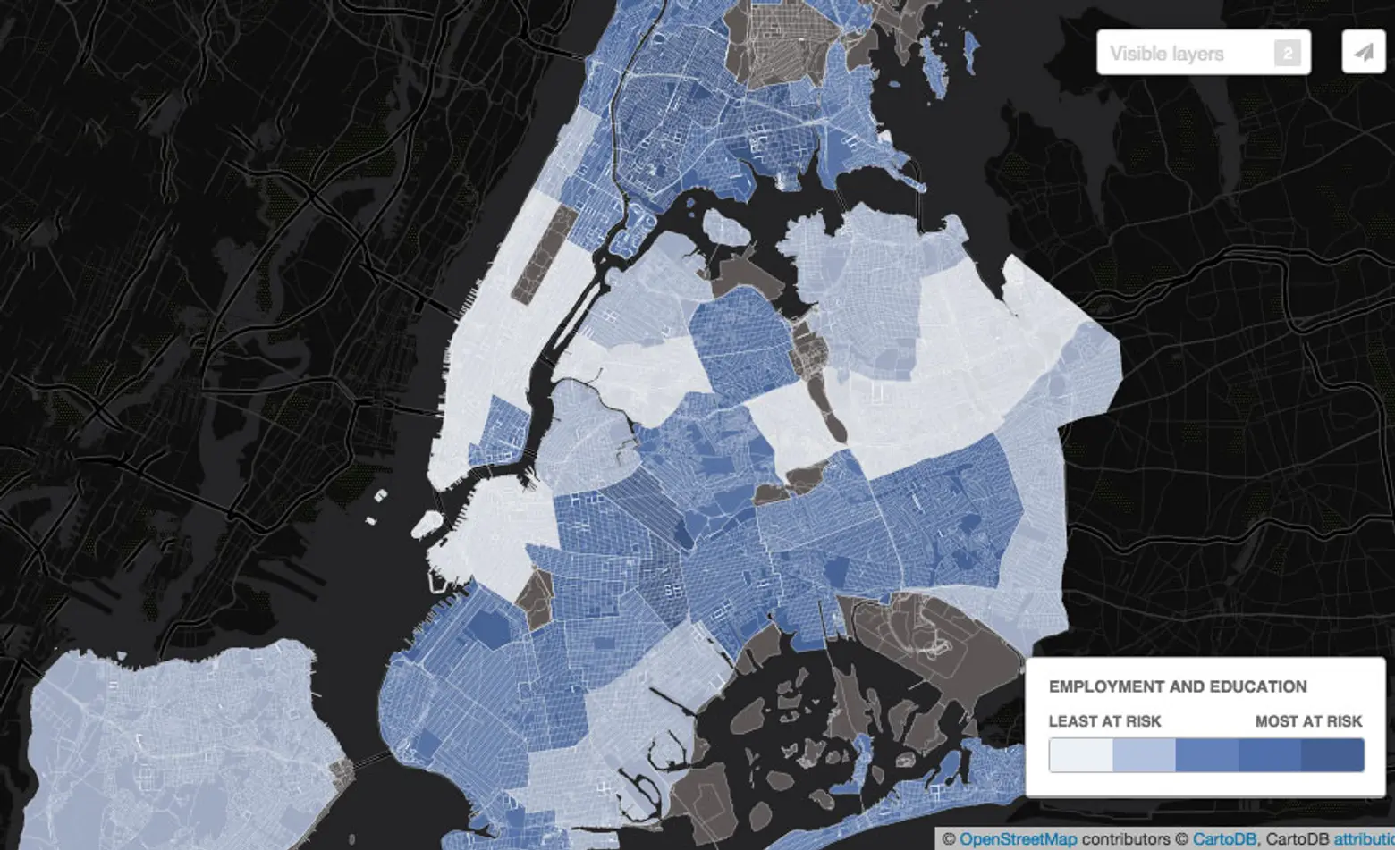 NYC-neighborhood-economy-map-employment-and-education