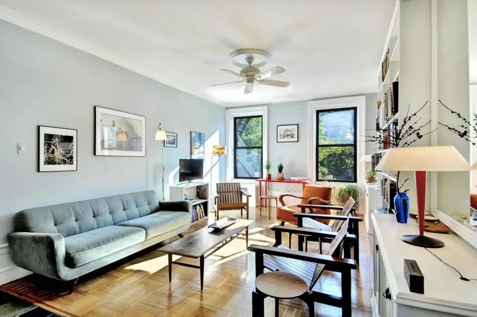 500 West 111th Street, living room, co-op apartment, morningside heights