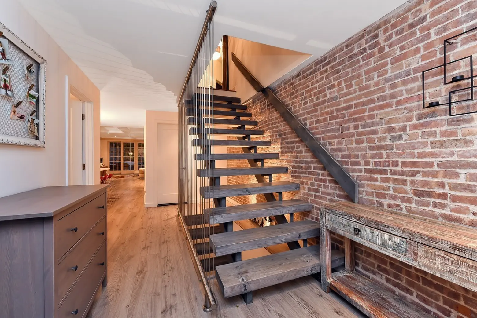85 Hall Street, staircase, modern, open staircase 