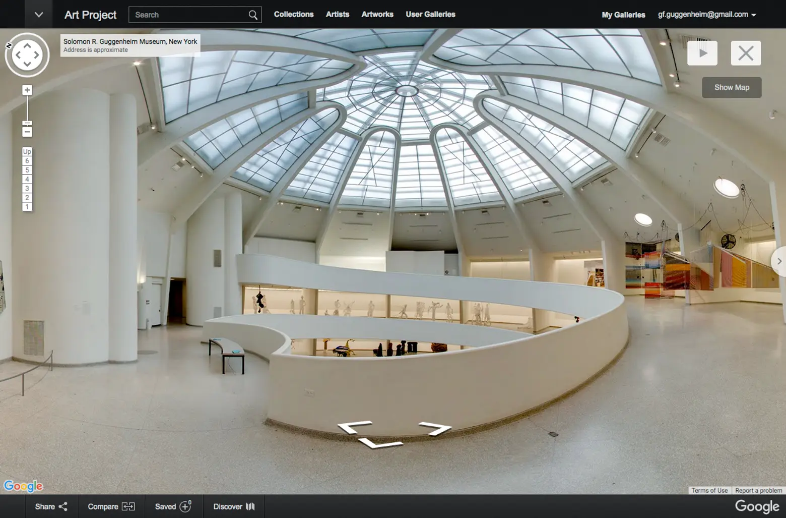 Google Street View, Solomon R. Guggenheim Foundation, Google Cultural Institute, The Guggenheim, 