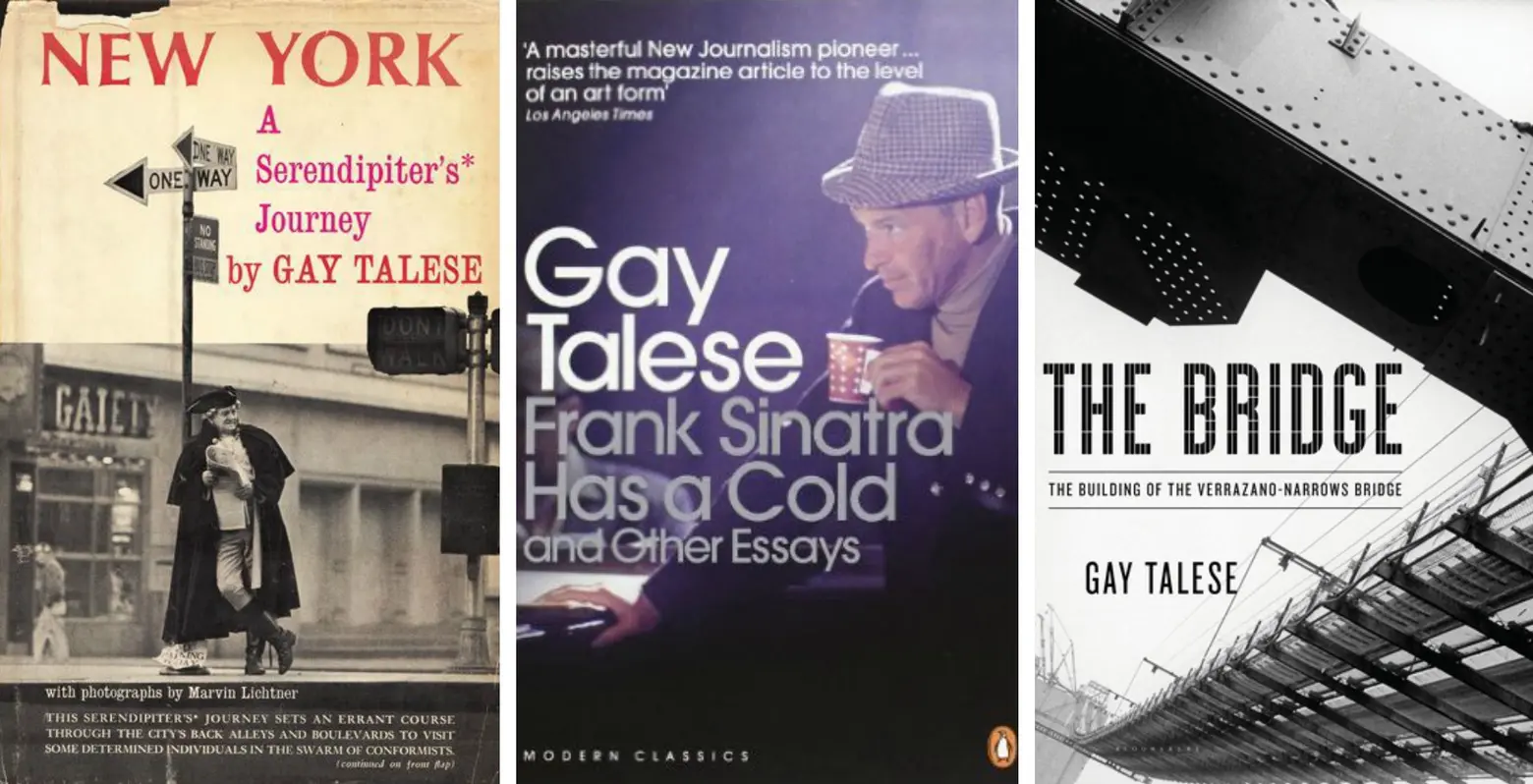 Gay Talese-book covers