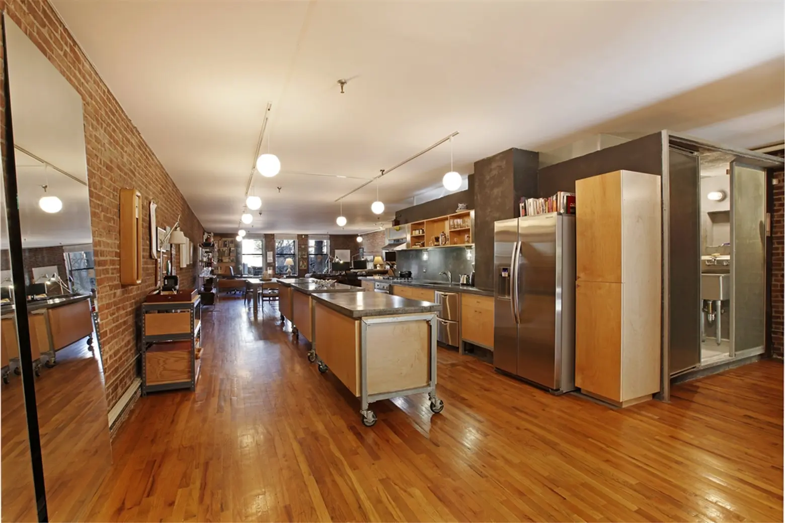 93 lexington avenue, clinton hill, loft apartment, brooklyn, kitchen, modular kitchen