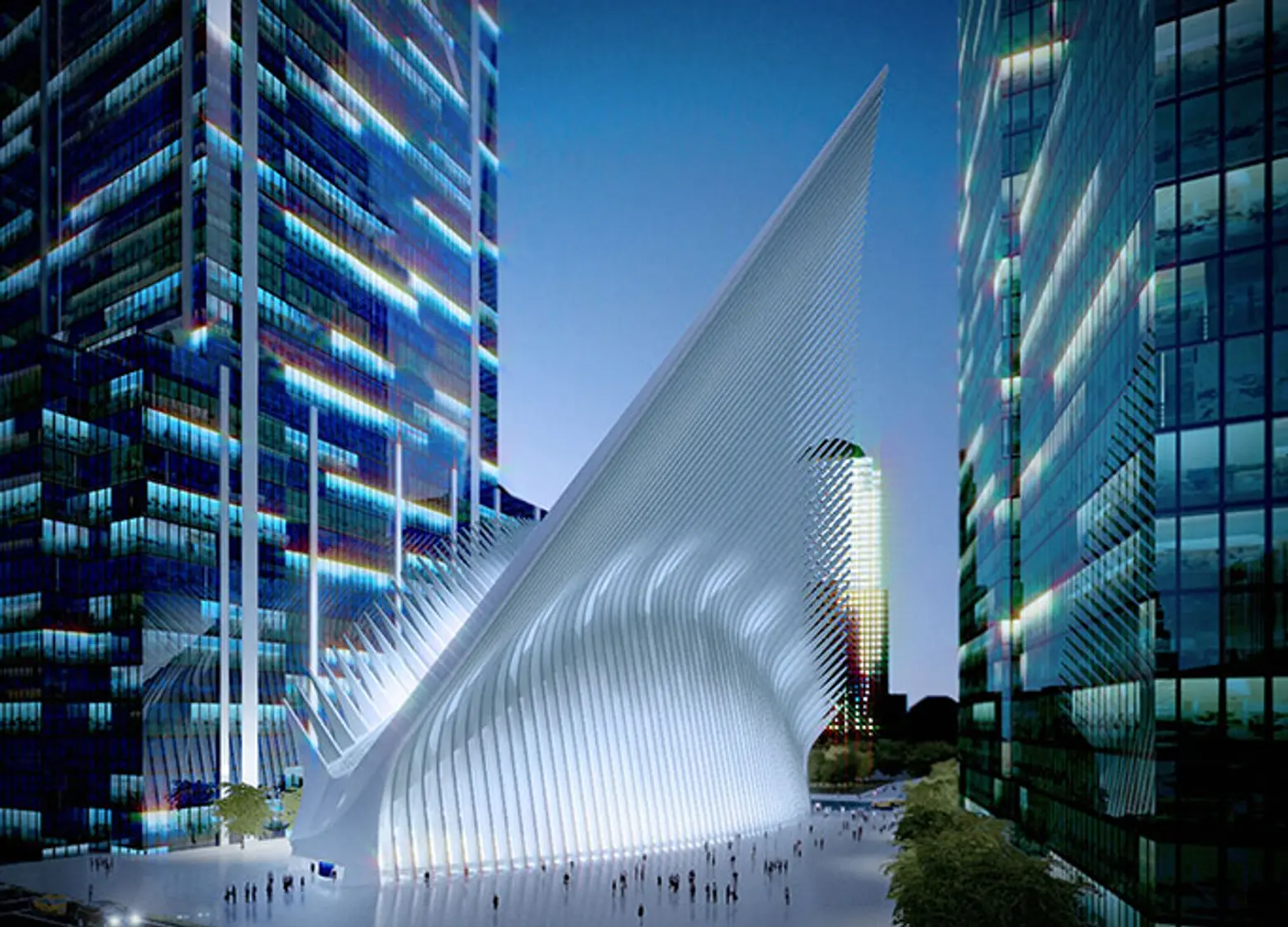 world trade center transportation hub, Santiago Calatrava, Port Authority