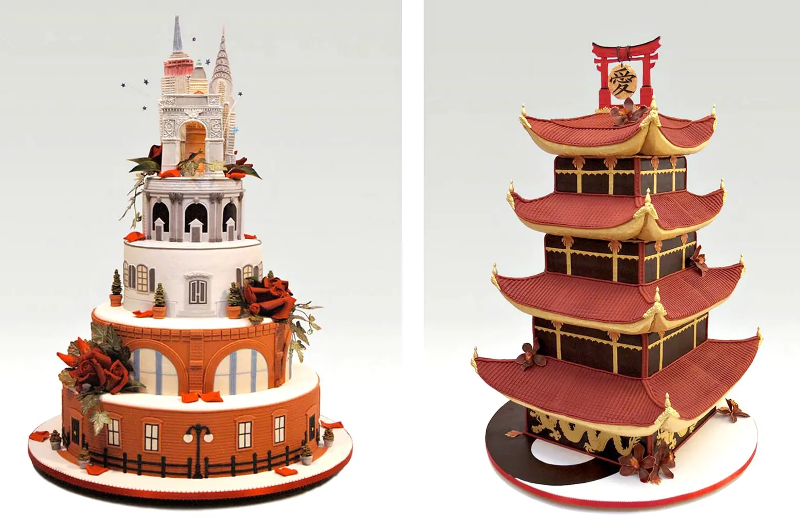 Ron Ben-Israel architectural cakes