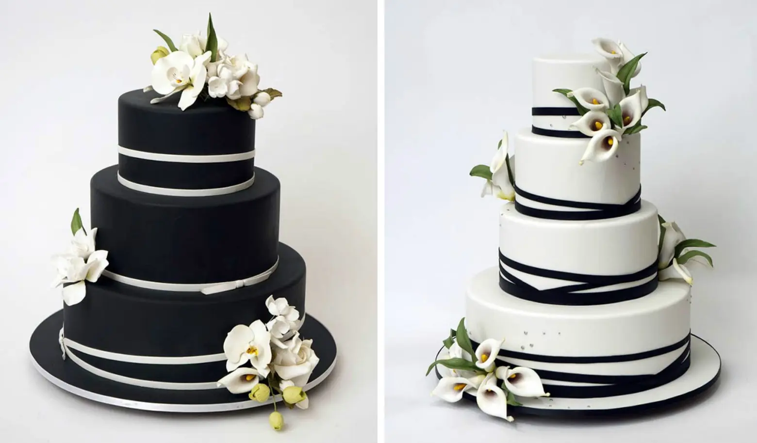 Ron Ben-Israel black and white cakes
