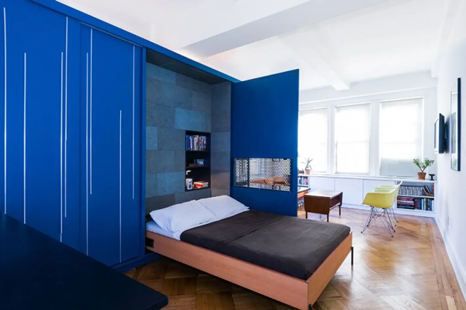 MKCA, Michael Chen Architects, tiny apartments, NYC micro housing, Unfolding Apartment