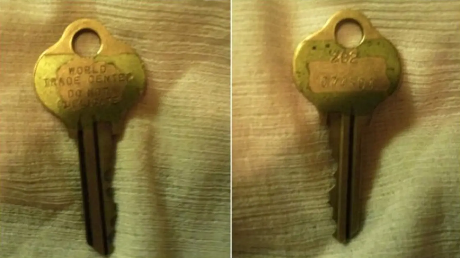 World Trade Center key, eBay, World Trade Center artifacts