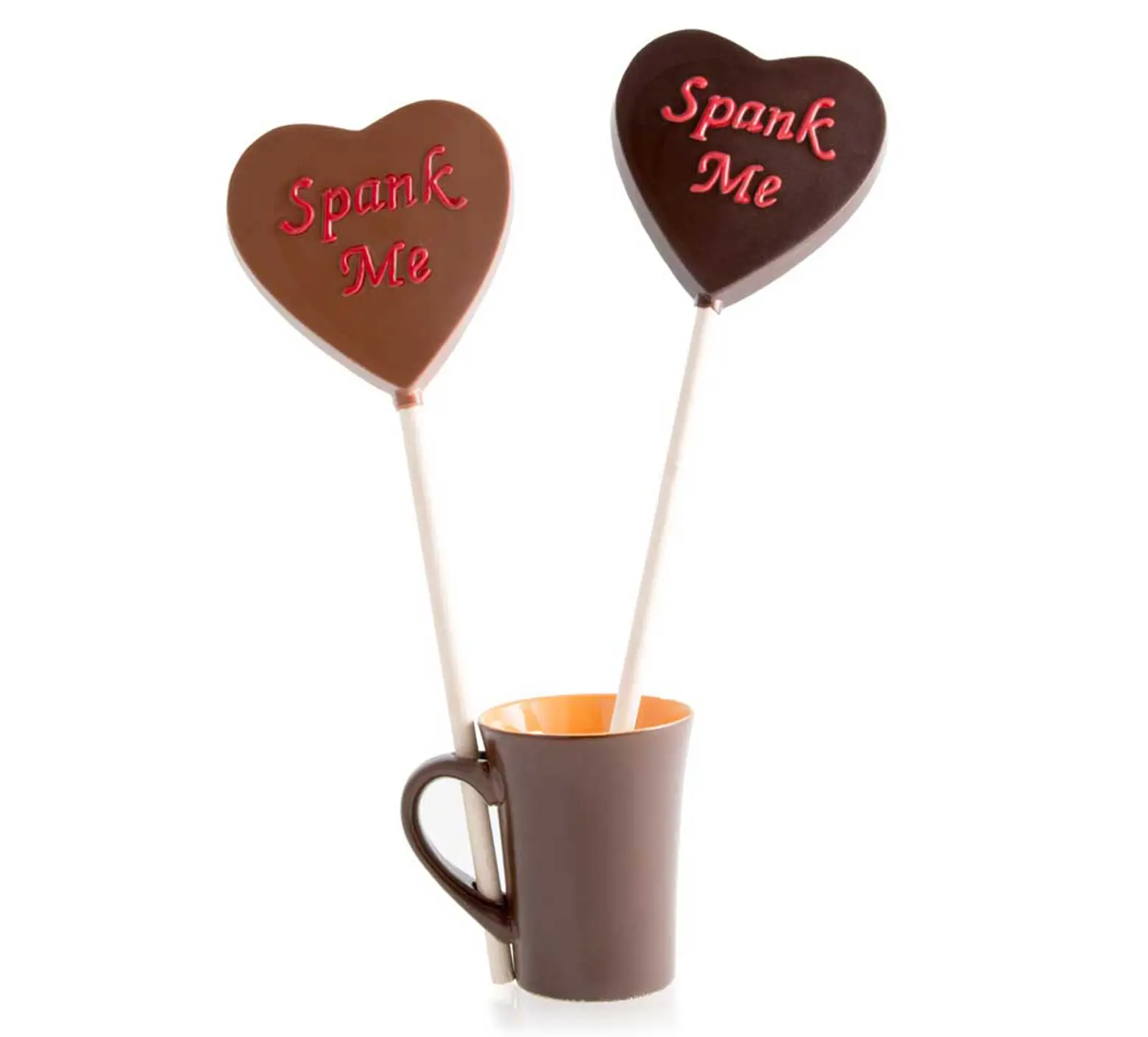 Jacques Torres Chocolate, Spank Me, chocolate lollipop, Valentine's gifts
