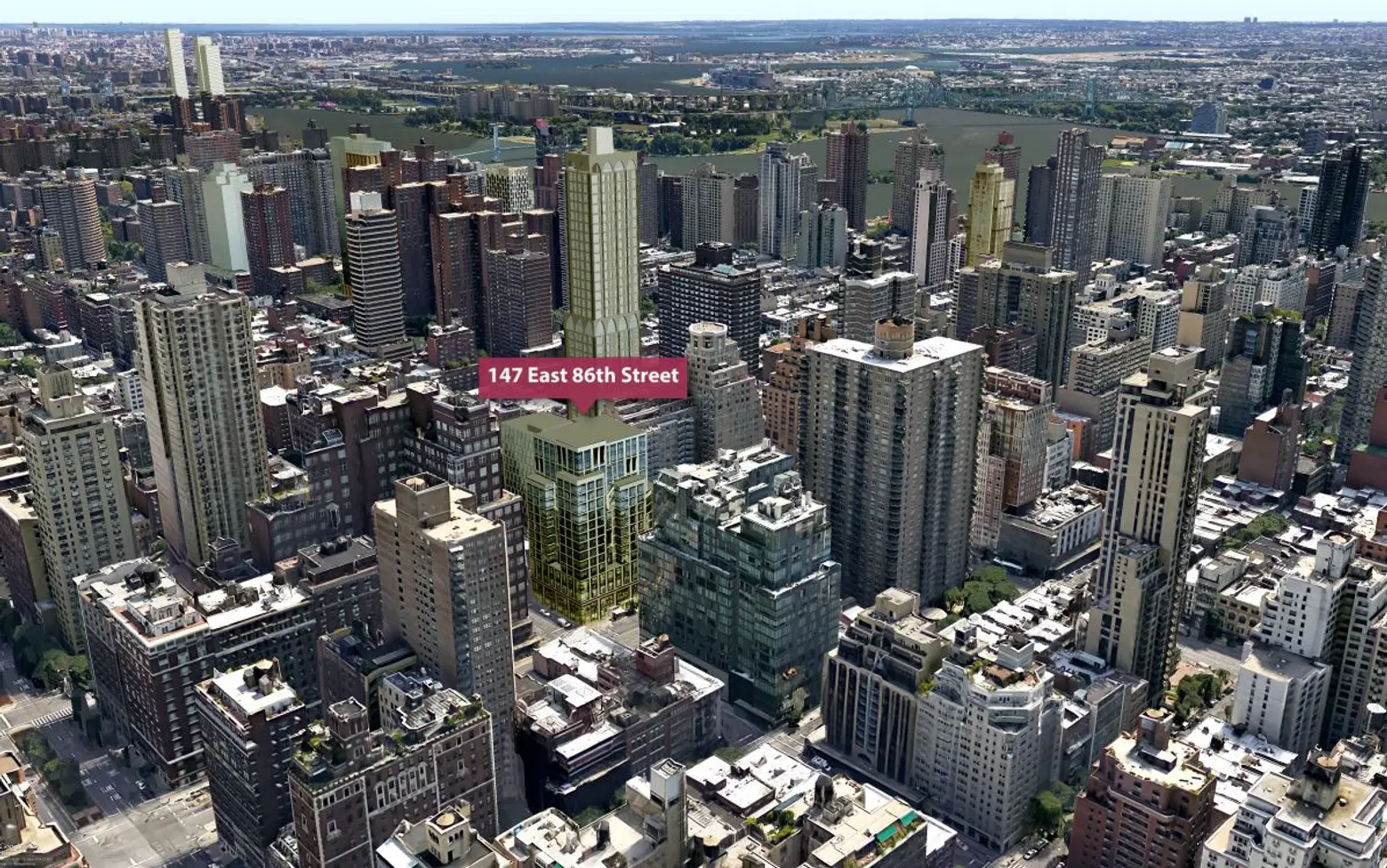 Stillman Development, 147 East 86th Street, Upper East Side condos, Hellmuth Obata & Kassabaum, HOK Architects