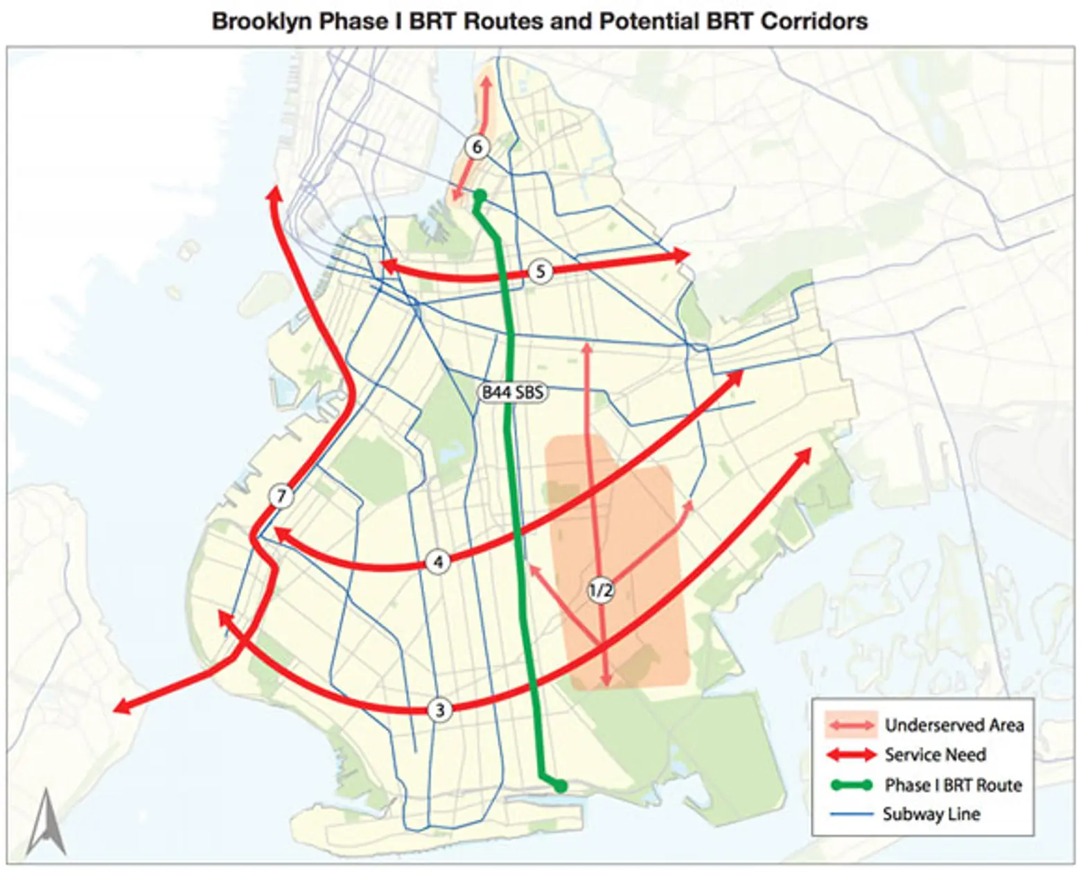 Brooklyn-BRT map