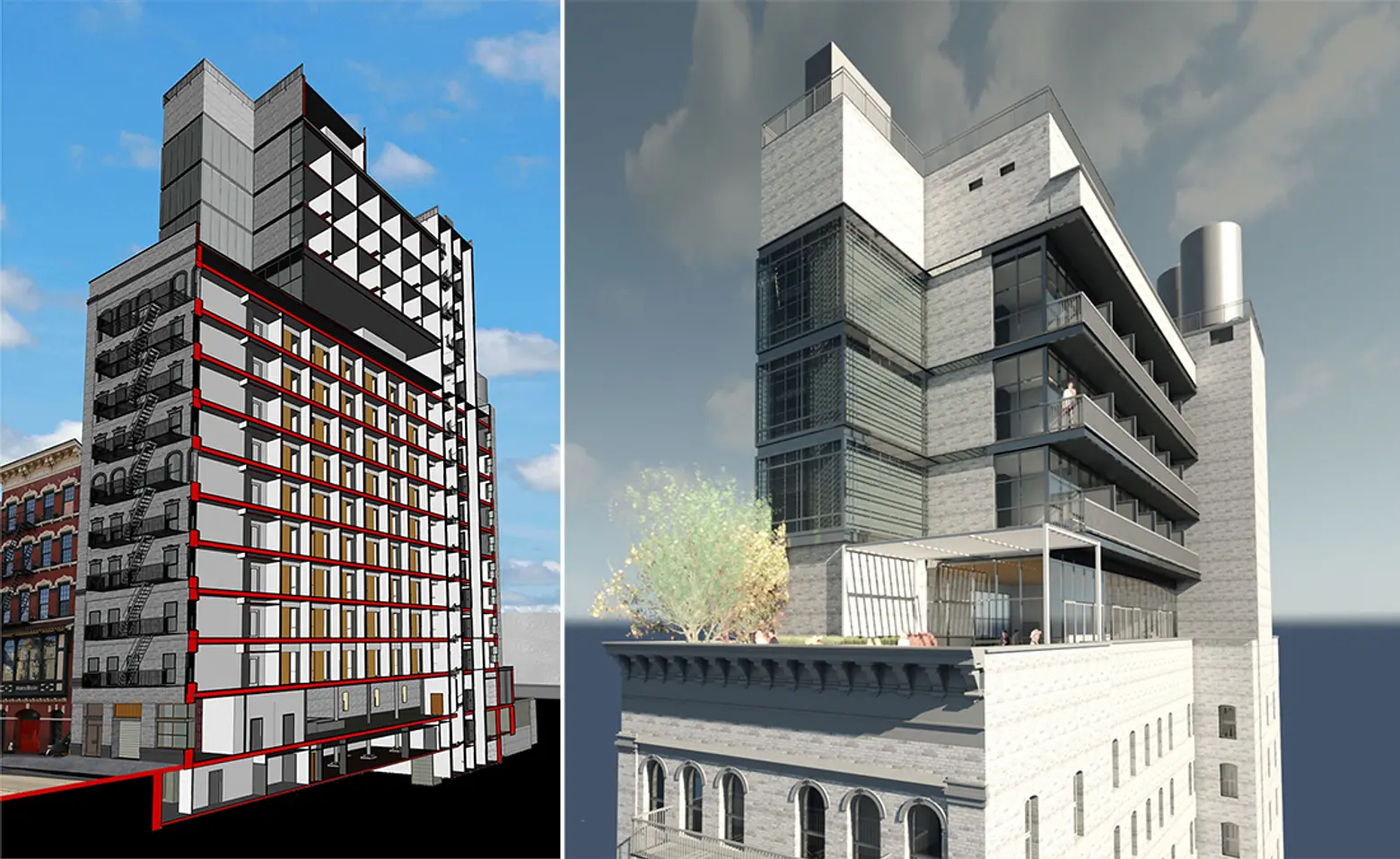 Ace Hotel, HAKS, Salvation Army, North Wind Development Group, Omnia Group, 223-225 Bowery