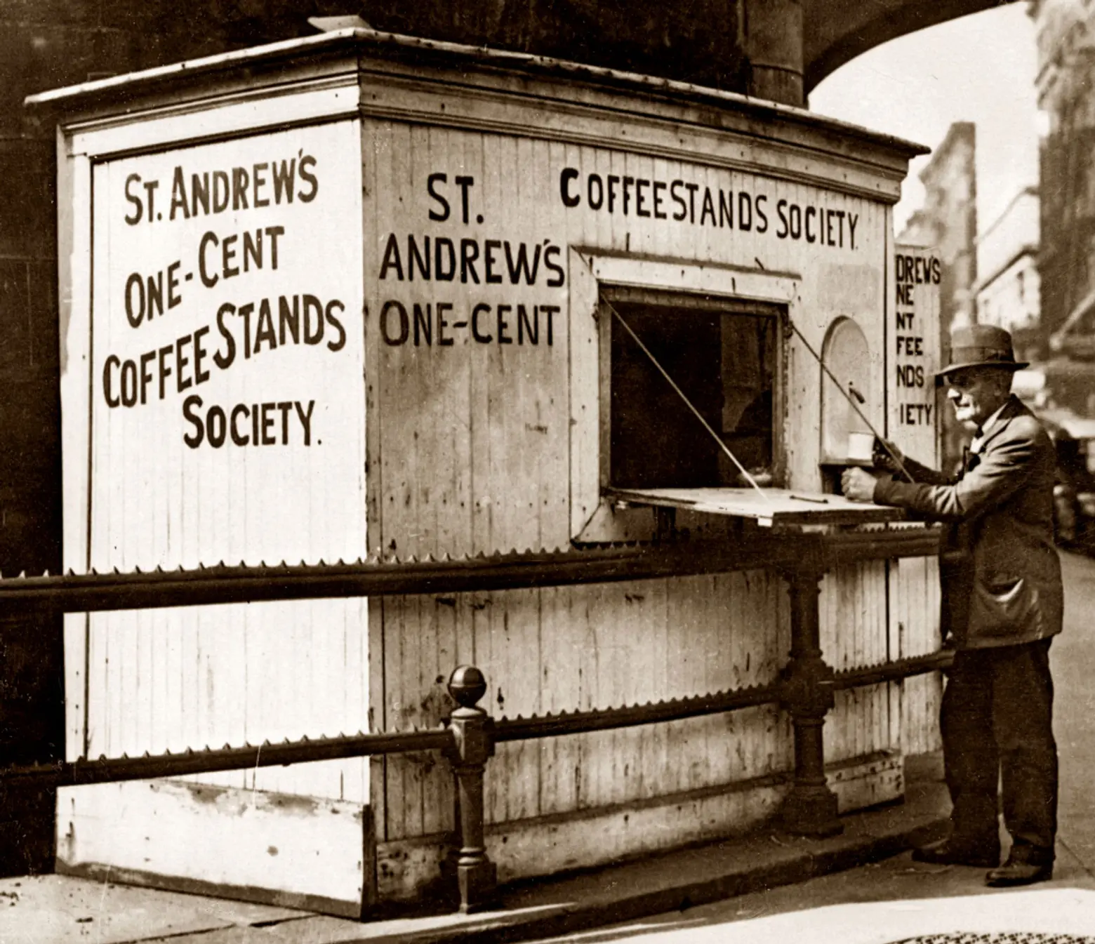 St. Andrews One Cent Coffee Stand, Clementine Lamadrid, Frank Leslie's Sunday Magazine