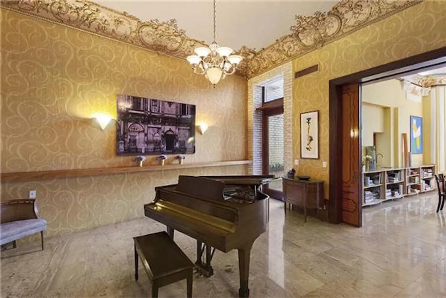 3 Riverside Drive Piano Room