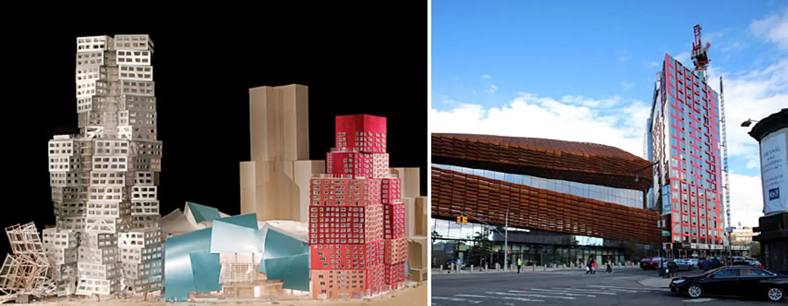 barclays center frank Gehry design