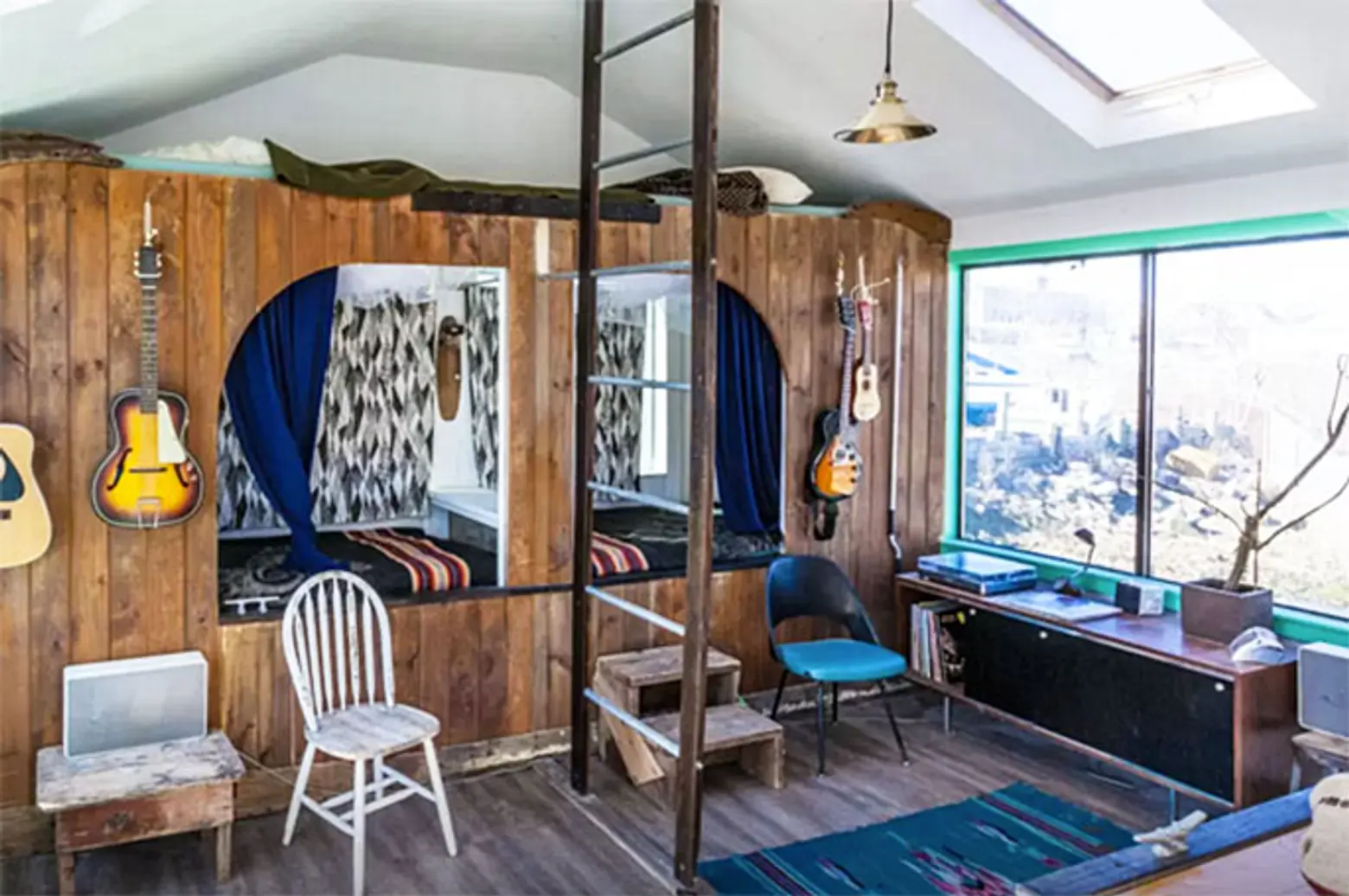 rockaway houseboat, airbnb