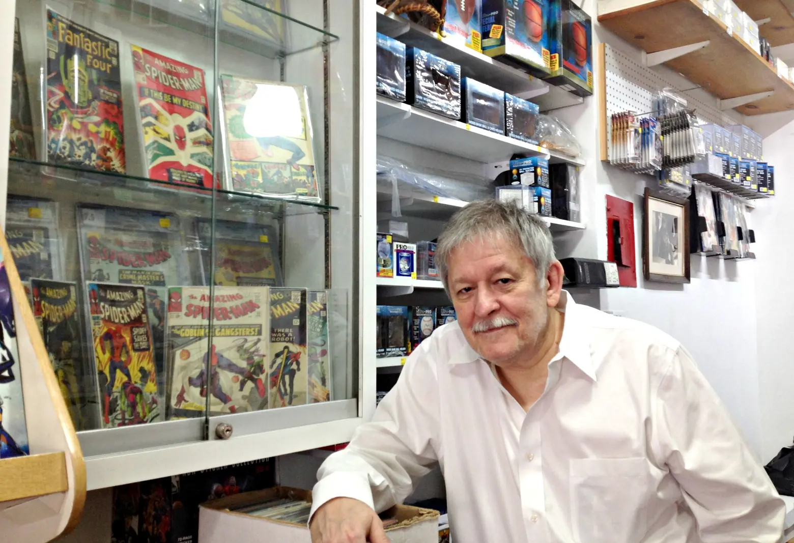 Alex's MVP, Alex Gregg, NYC comic book stores, NYC sports card stores, Yorkville businesses