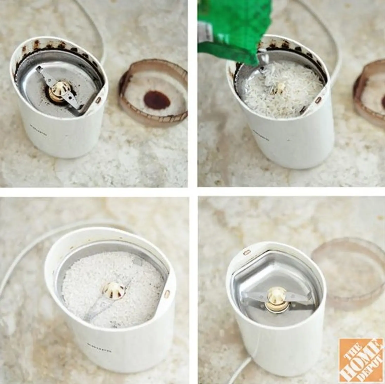 how to clean a coffee grinder