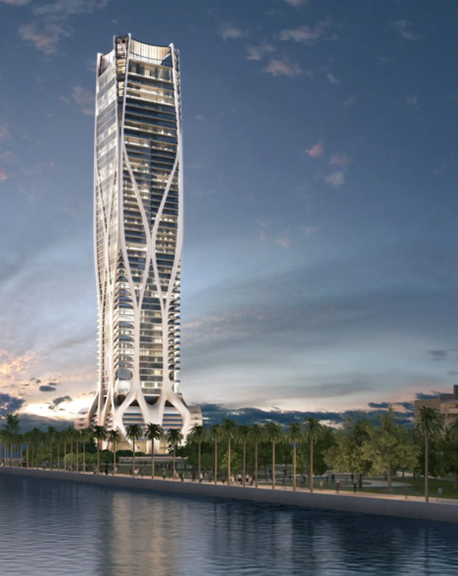 Signature Tower designed by Zaha Hadid for Miami 