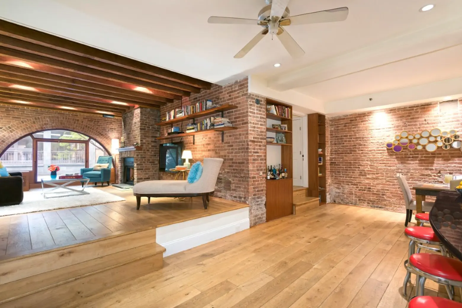 49 Downing Street, horse stable, greenwich village, living room
