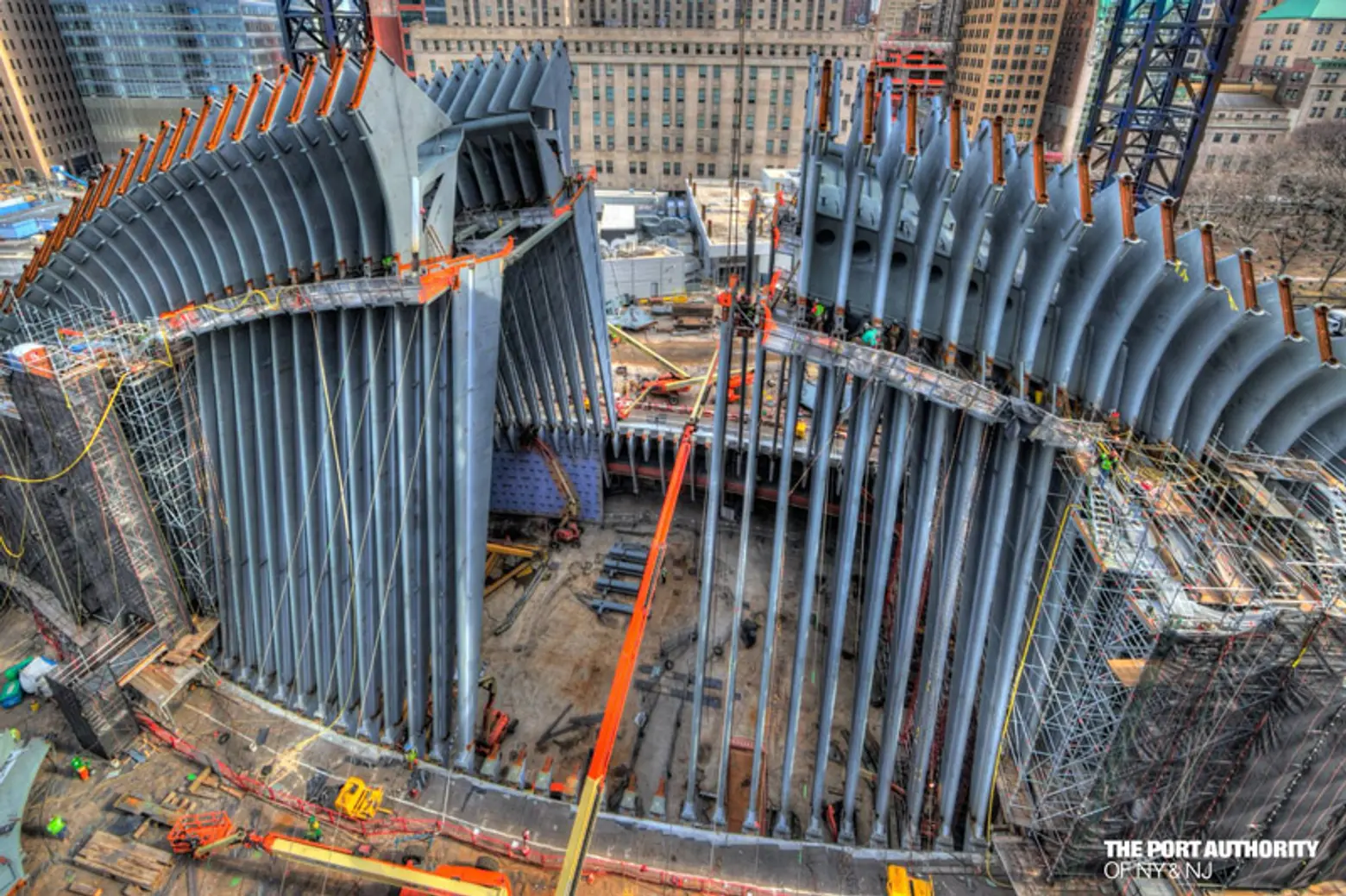 Santiago Calatrava’s Winged ‘Oculus’ WTC Transportation Hub Takes Shape