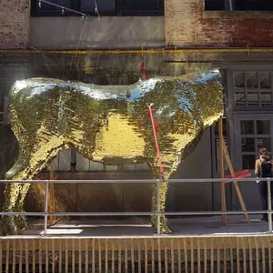 Sebastian Errazuriz Golden Cow Piñata