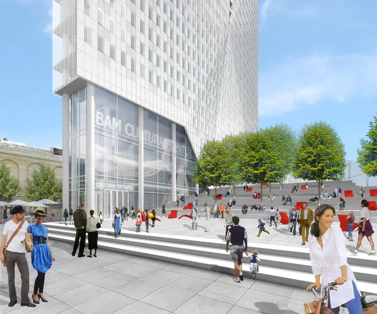 Works Commence on the BAM North and South Towers in Fort Greene