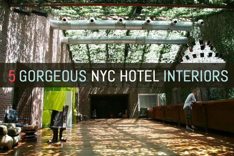 The Most Gorgeous New York City Hotel Interiors