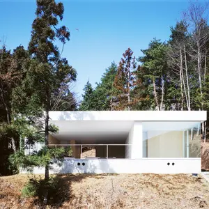 The original Furniture House was built in Yamanashi, Japan in 1995, but the design has evolved since then.