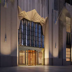 NYC's New Stella Tower Lobby entrance