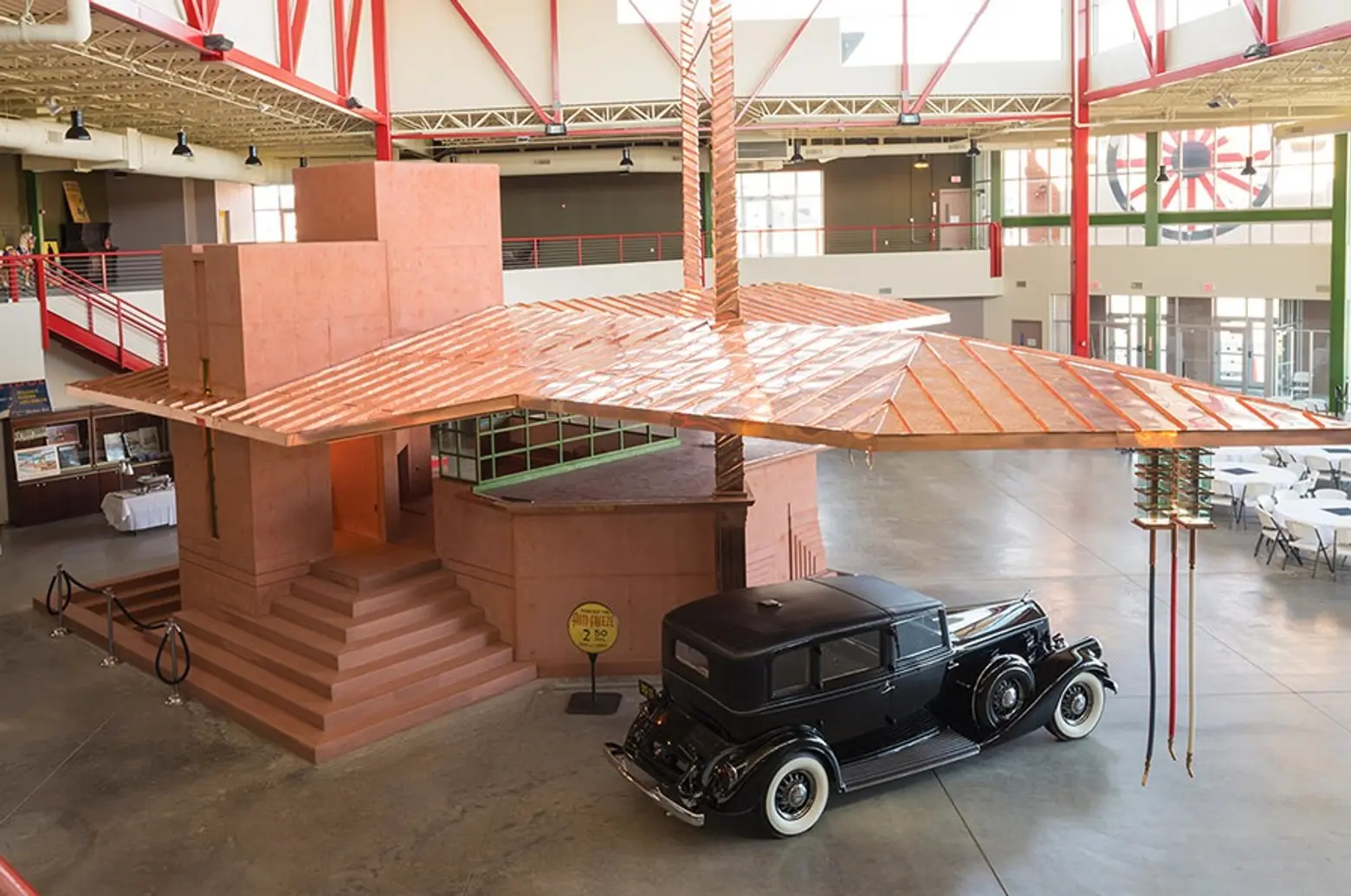 90 Years Later, Frank Lloyd Wright’s Fuel Station Finally Built in Buffalo, NY