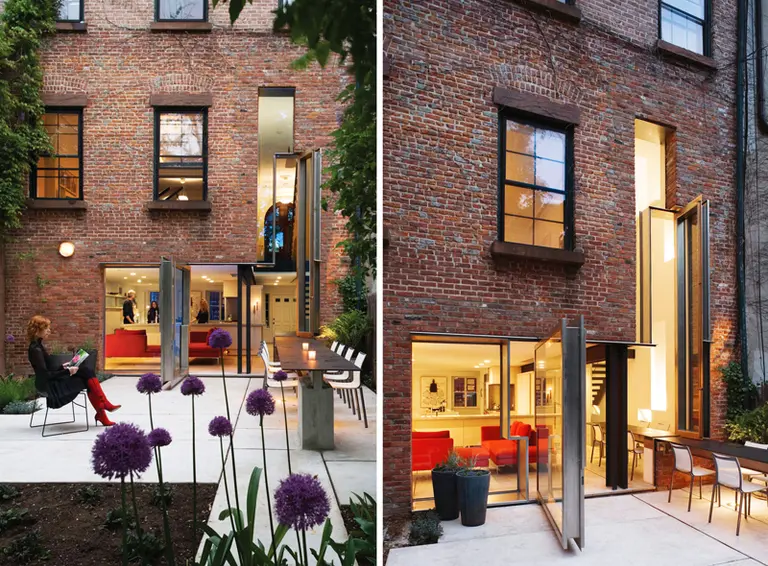 Boerum Hill Home with Tetris-Like Facade and Unusual Dining Table Now for Sale