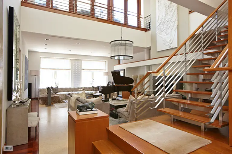 $7.5 Million Award-Winning Renovated Loft With Two-Story Living Room Has Us Going Overboard