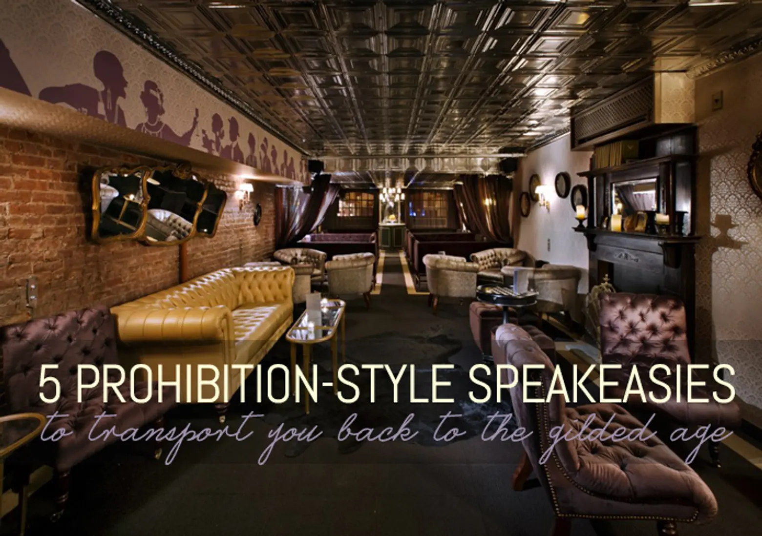 The Night Prohibition Ended - Vintage Speakeasy Decor Wall Art