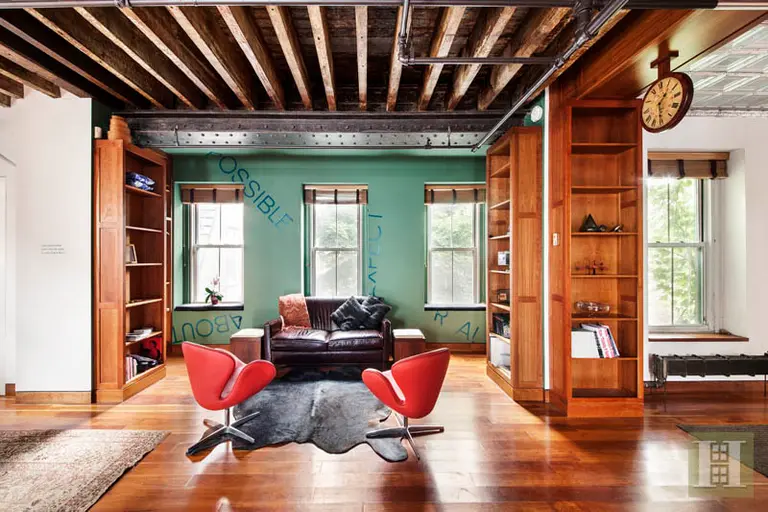 Unusual Bathroom Design May Have You Going Hmmm But the Rest of This $1.6M Soho Loft Will Have You Going Mmmm