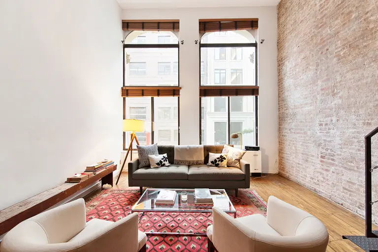 This Narrow Greenwich Loft Makes Up for Its Slim Lines with Dramatic 16-Foot Ceilings