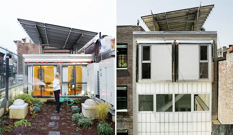 LOT-EK’s Shipping Container Townhouse Brings a Modern Sustainable Edge to Greenwich Village