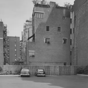 The parking lot where the Guggenheim Museum sits today