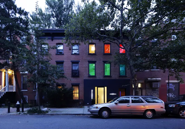 Why Is This Fort Greene Residence All Lit Up?