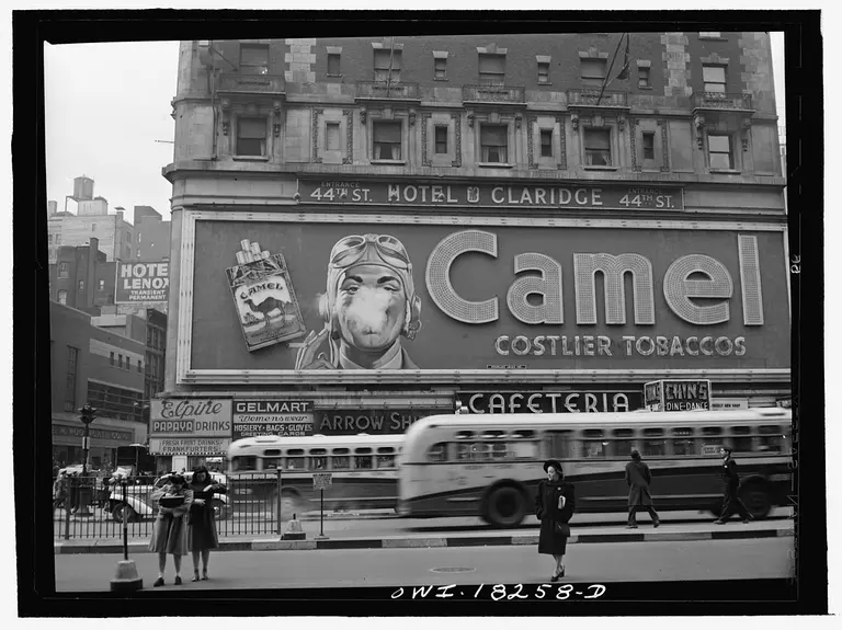 Pepsodent, Camel, and Yashica: The Ads and Architecture of Old Times Square