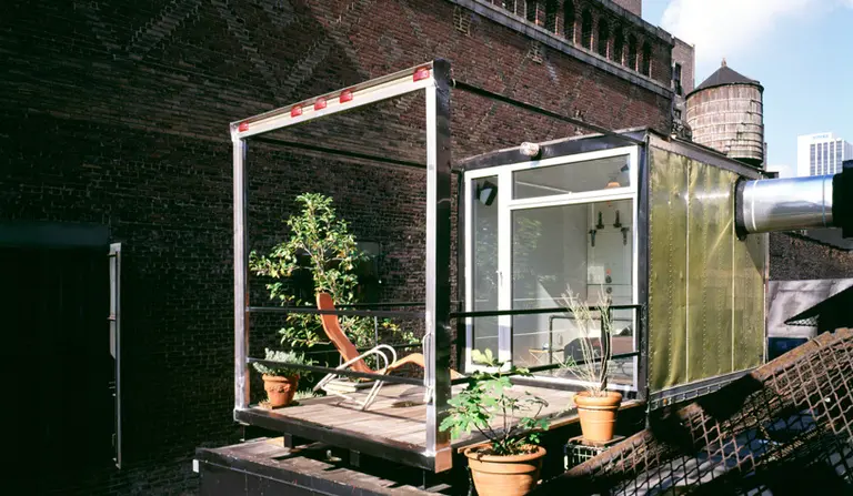 LOT-EK Turns a Humble Shipping Container Into an Ultra Cool Penthouse with Empire State Views